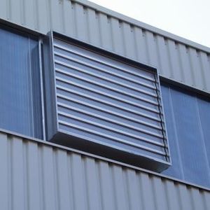 built-in exhaust fan