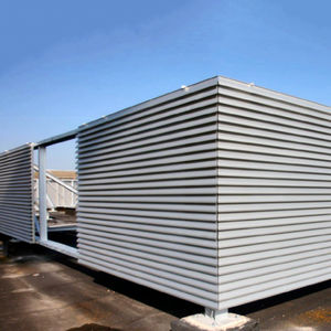 aluminum ventilated facade