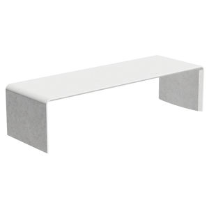contemporary public bench