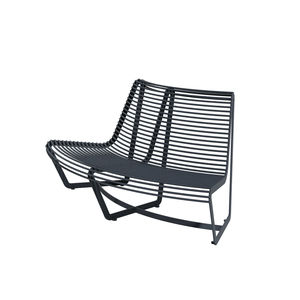contemporary public bench