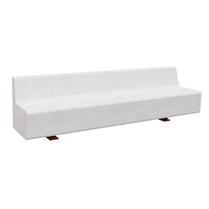 contemporary public bench