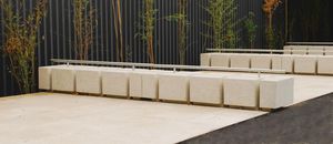 concrete bike rack