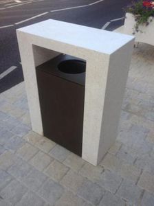 public trash can