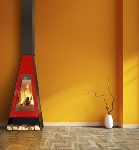 wood-burning fireplace 1