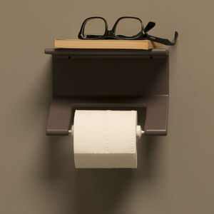 wall-mounted toilet roll holder