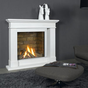 traditional fireplace mantel