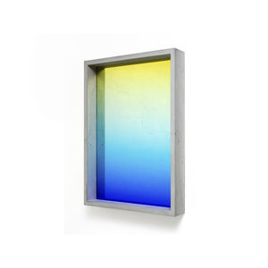 wall-mounted mirror