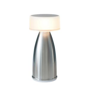 table lamp / contemporary / aluminum / bronze