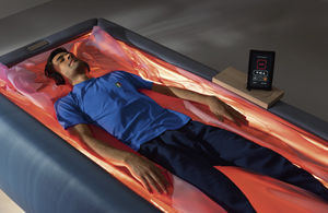 water massage bed with chromotherapy