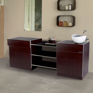 double washbasin cabinet