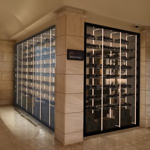Plexiglas® bottle rack