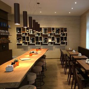 wine shelves
