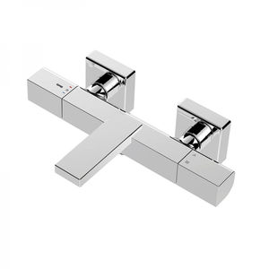 double-handle shower mixer tap