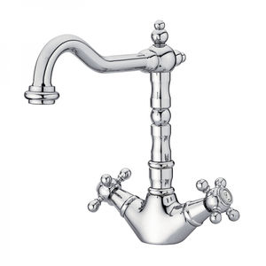 double-handle washbasin mixer tap 1