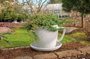 high-performance concrete flower box