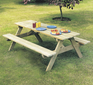 contemporary picnic table