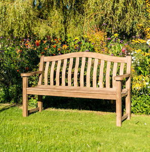 traditional garden bench