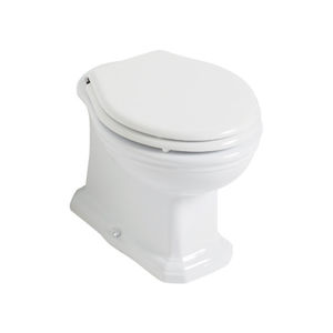 free-standing toilet
