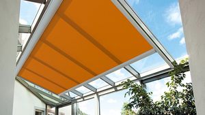 roller blinds / fabric / outdoor / electric