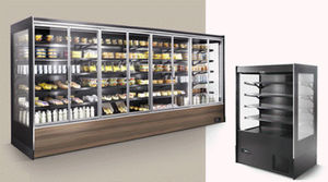 shelf refrigerated display case