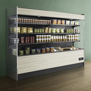 shelf refrigerated display case