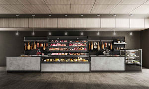 counter refrigerated display case