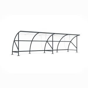 polycarbonate canopy cycle shelter 1