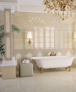 indoor tile / bathroom / floor / porcelain stoneware