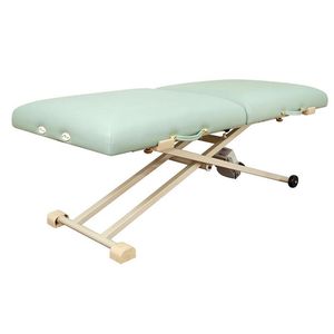 electric massage table / collapsible / height-adjustable / commercial
