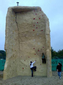 outdoor climbing tower