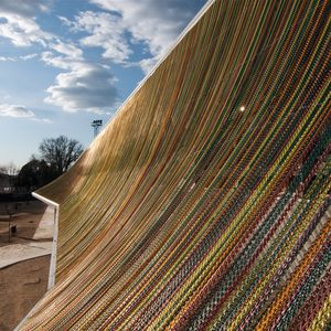 metal textile membrane