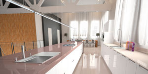 quartz composite countertop