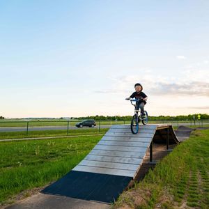 half pyramid for skateparks
