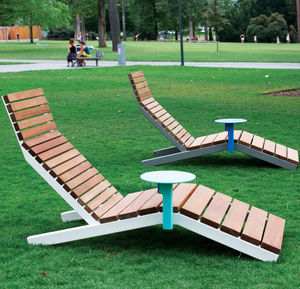 contemporary sun lounger