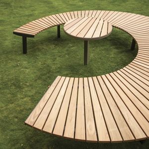 contemporary picnic table