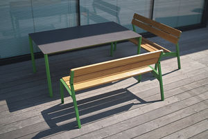 contemporary picnic table