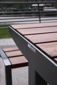 contemporary picnic table