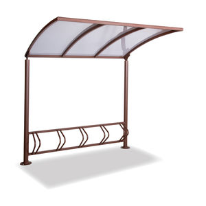 steel cycle shelter