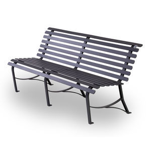 contemporary public bench