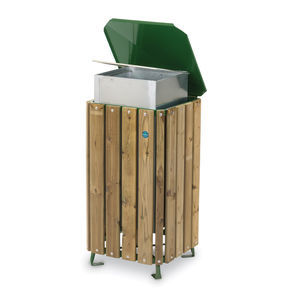 public trash can