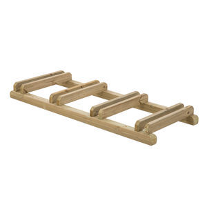 wooden bike rack