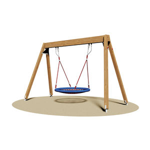 wooden swing