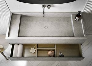 wall-hung washbasin cabinet