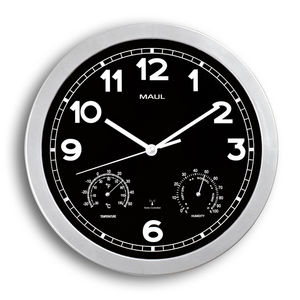 contemporary clocks / analog / wall-mounted / plastic