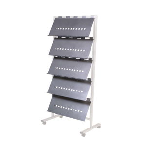 floor-standing brochures rack