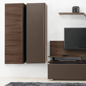 living room column cabinet / contemporary