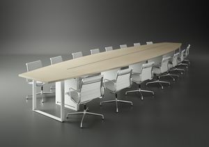 contemporary boardroom table