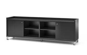 low filing cabinet / wooden / wood veneer / modular
