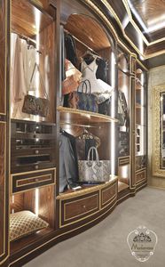 classic walk-in wardrobe