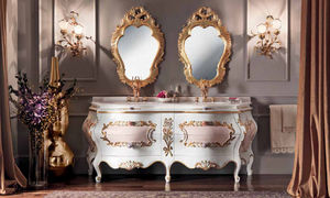 double washbasin cabinet